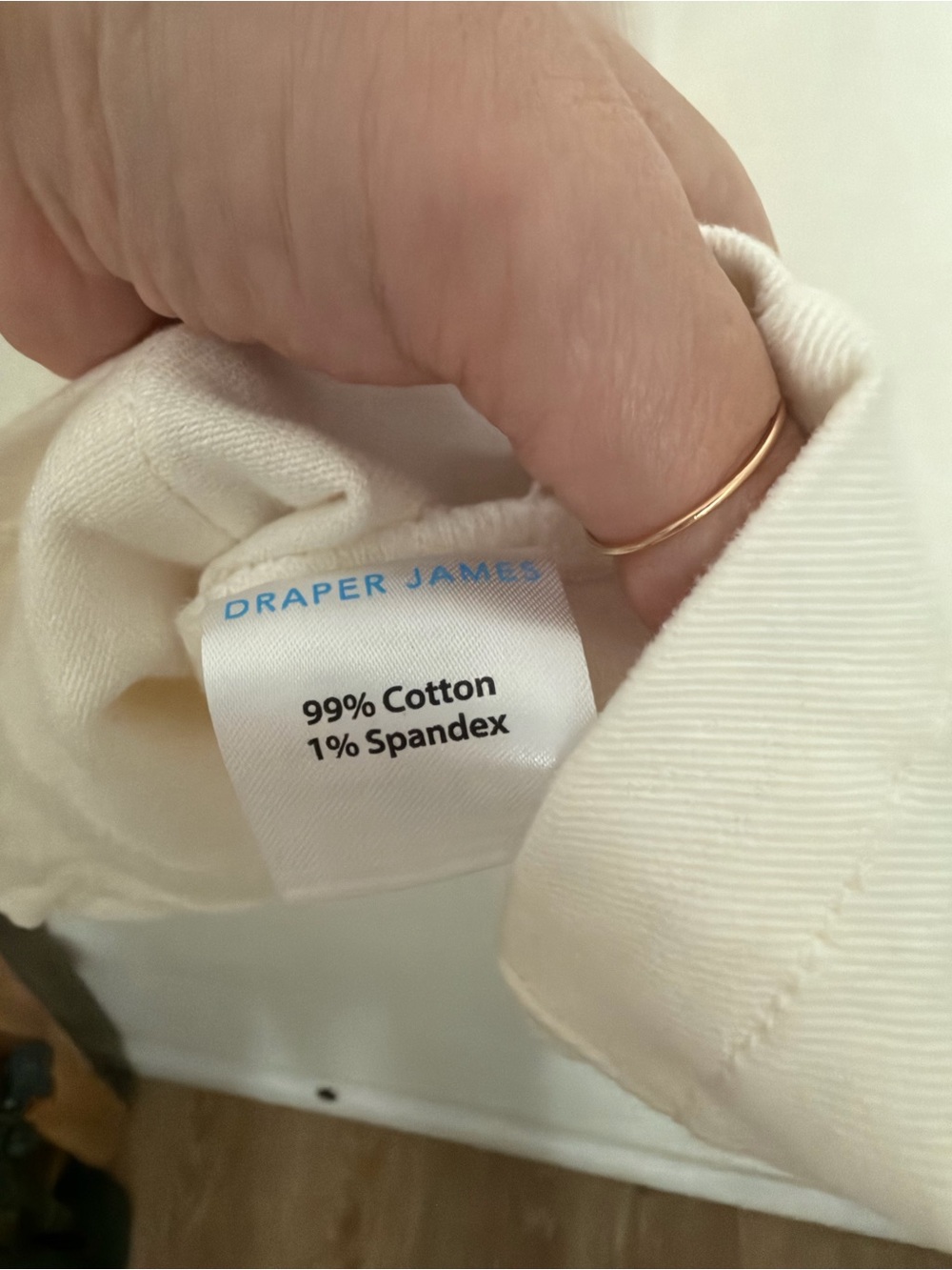 Draper James Cream Ruffle-Trim Cotton Jacket - Picture 5 of 5